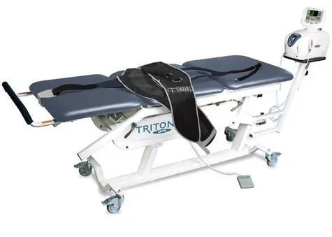 Triton DTS spinal decompression table at Care Chiropractic in Odessa, TX