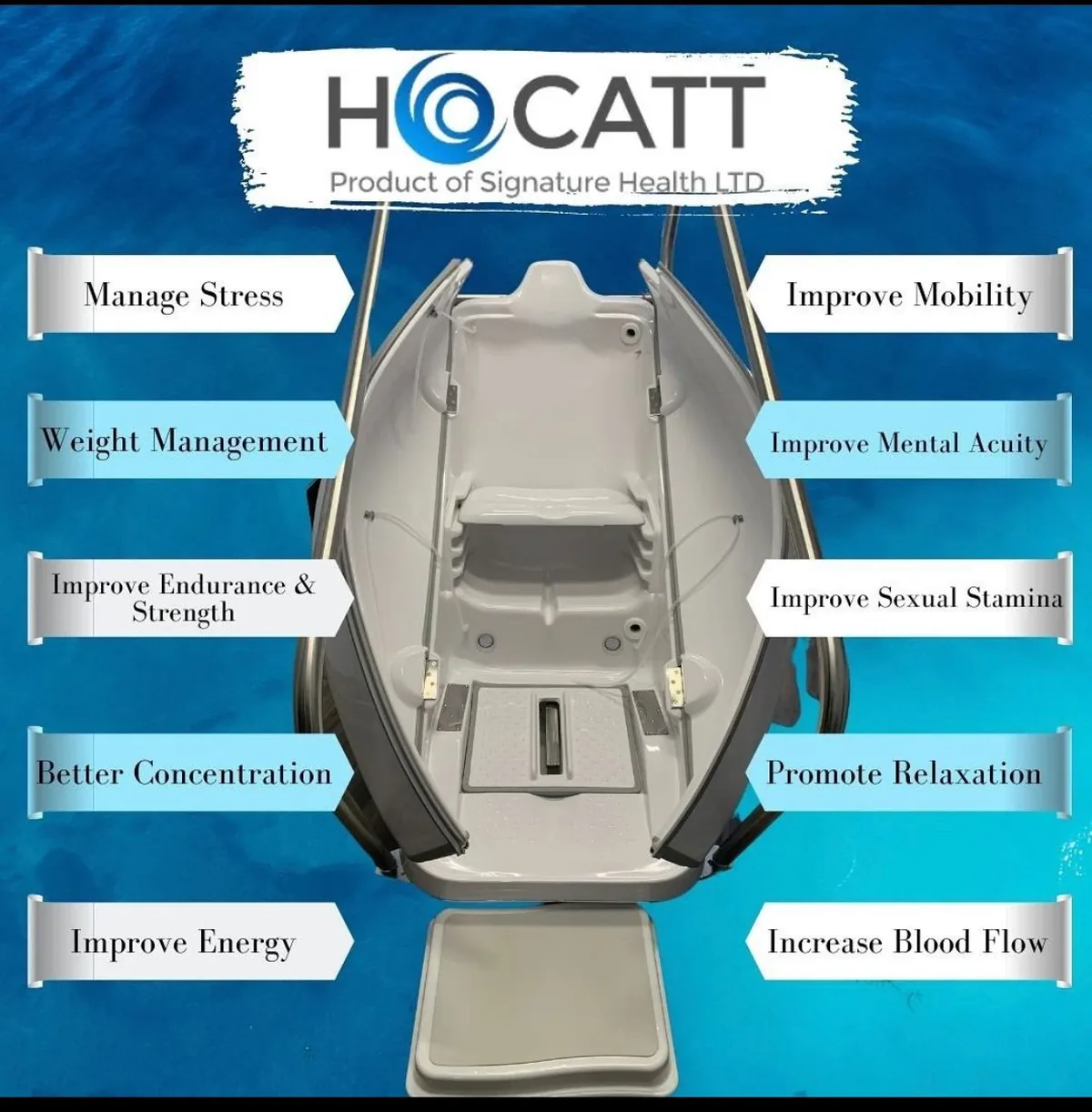 HOCATT recovery chamber at Care Chiropractic in Odessa, TX